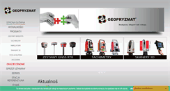 Desktop Screenshot of geopryzmat.com