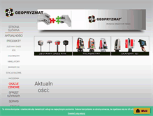 Tablet Screenshot of geopryzmat.com